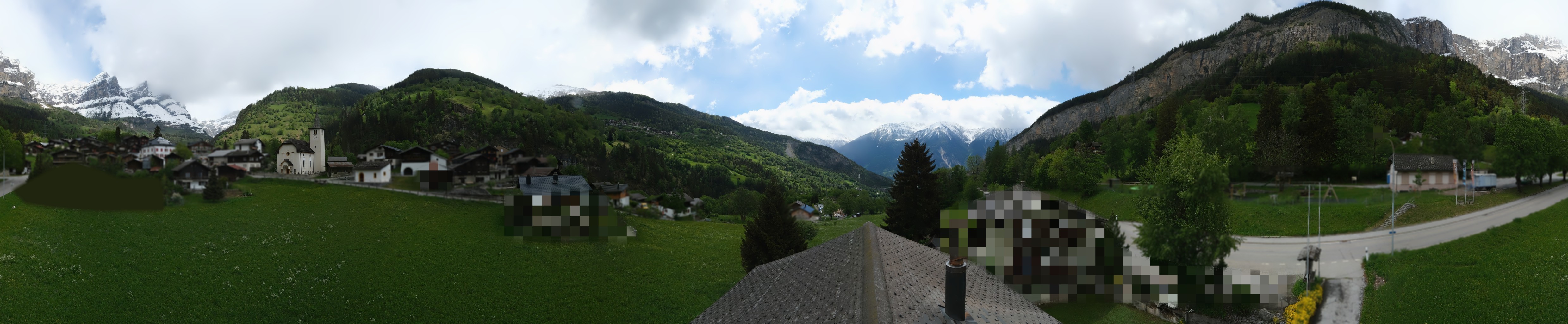 Archiv Foto Webcam Leukerbad: Dorf Inden