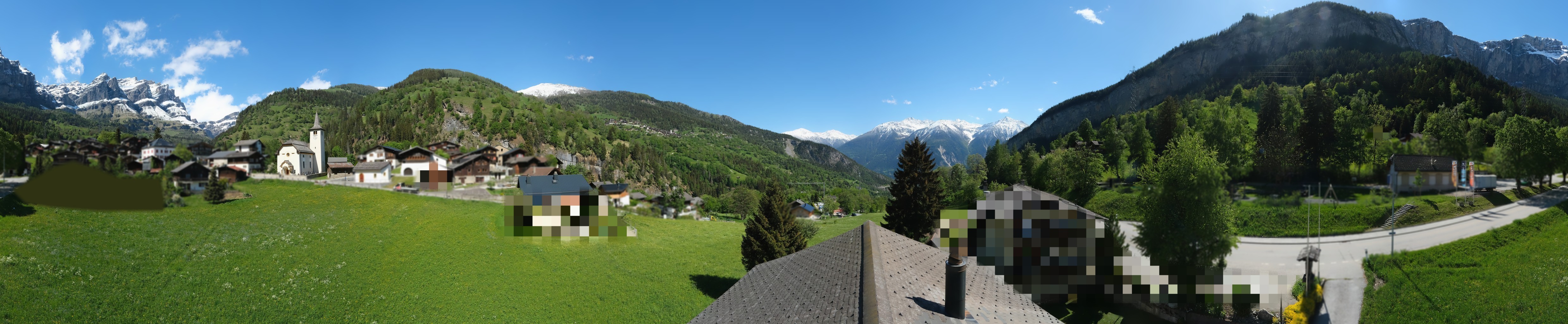 Archiv Foto Webcam Leukerbad: Dorf Inden