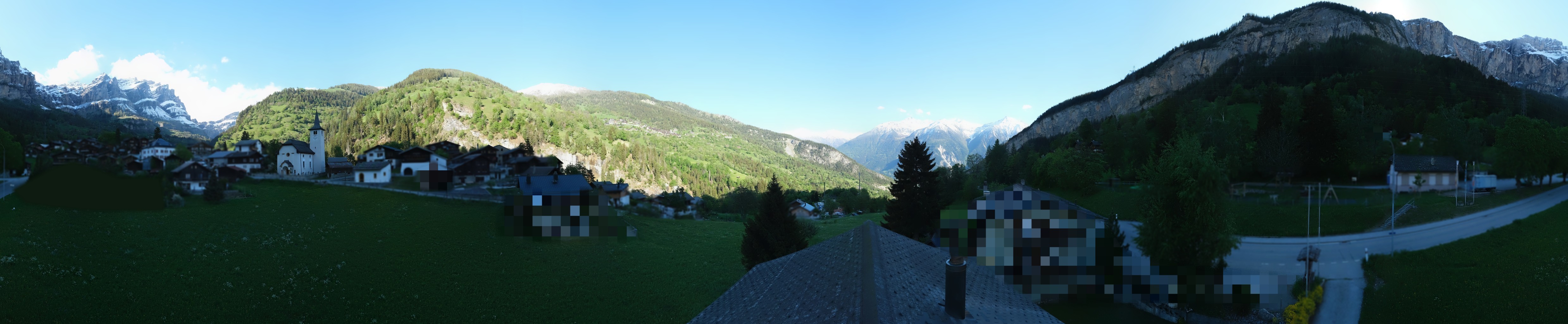 Archiv Foto Webcam Leukerbad: Dorf Inden