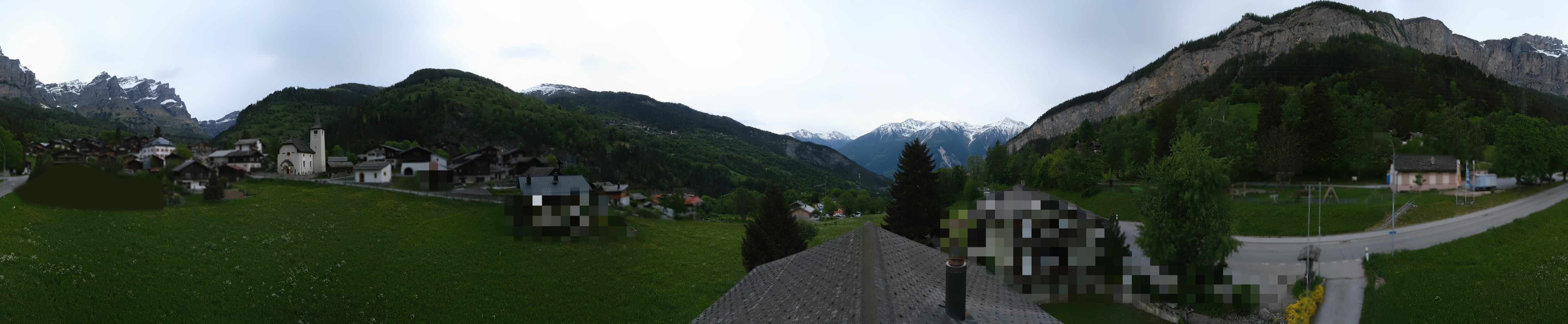 Archiv Foto Webcam Leukerbad: Dorf Inden
