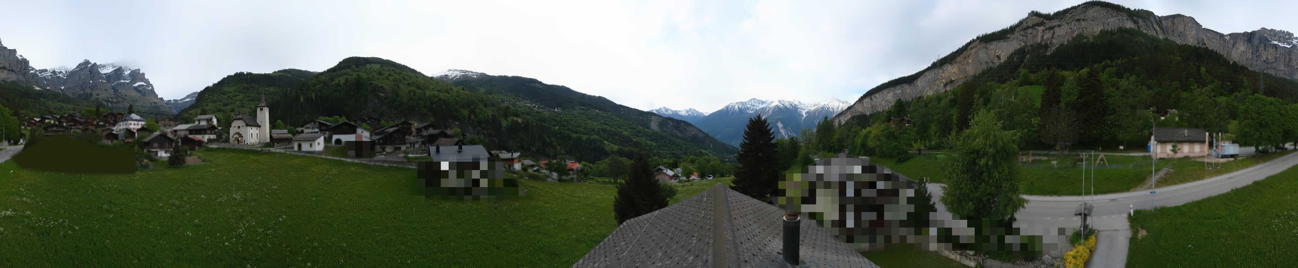 Archiv Foto Webcam Leukerbad: Dorf Inden