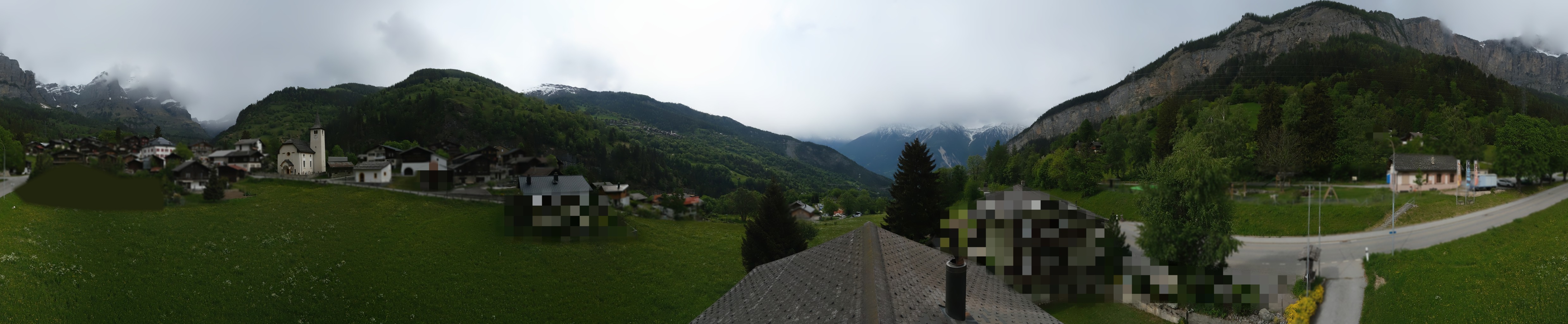 Archiv Foto Webcam Leukerbad: Dorf Inden