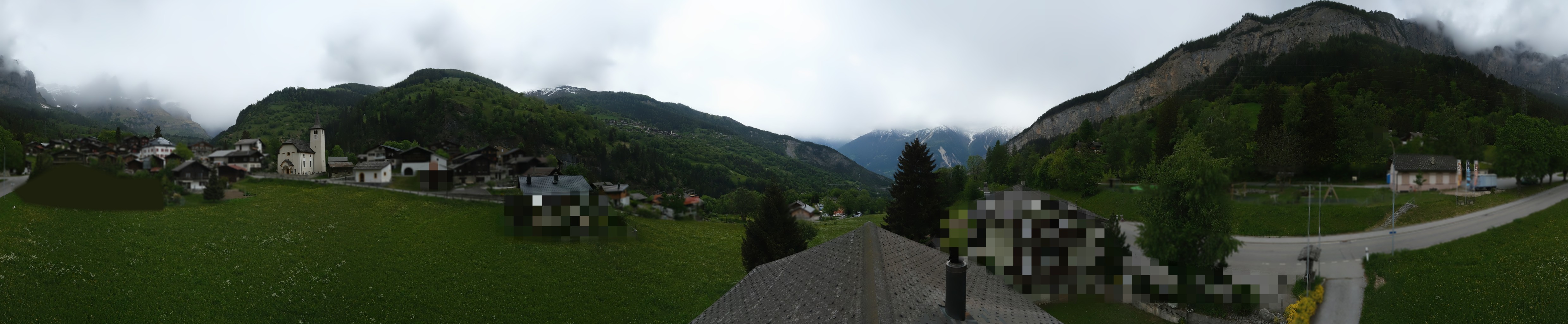 Archiv Foto Webcam Leukerbad: Dorf Inden