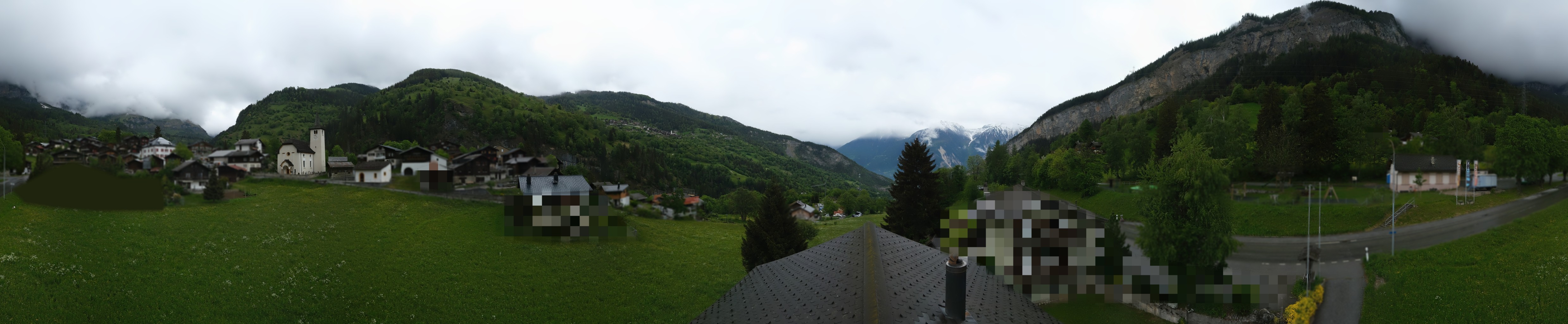 Archiv Foto Webcam Leukerbad: Dorf Inden
