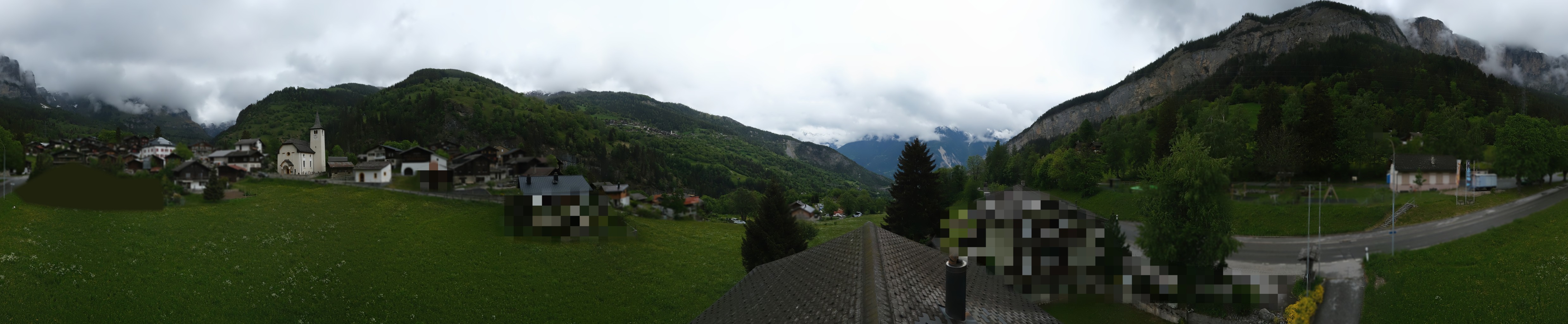 Archiv Foto Webcam Leukerbad: Dorf Inden