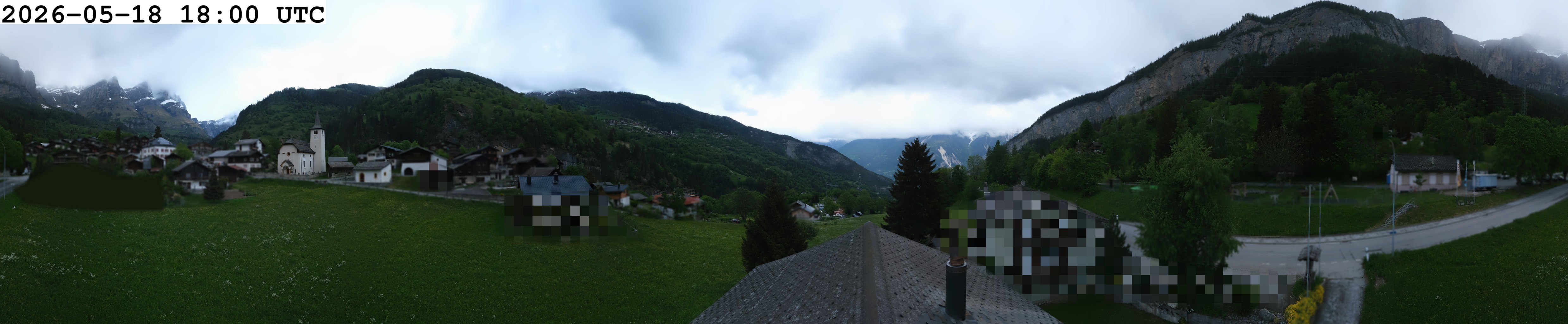 Archiv Foto Webcam Leukerbad: Dorf Inden