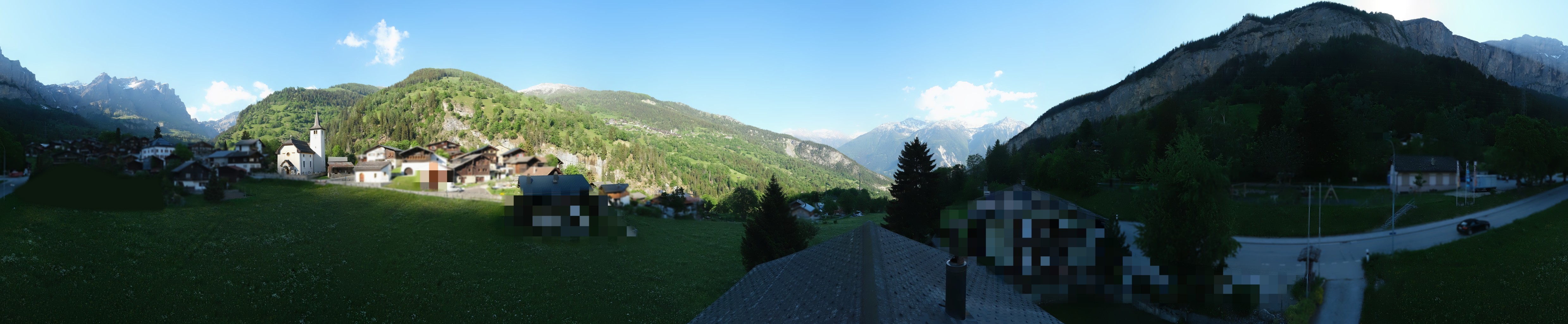 Archiv Foto Webcam Leukerbad: Dorf Inden