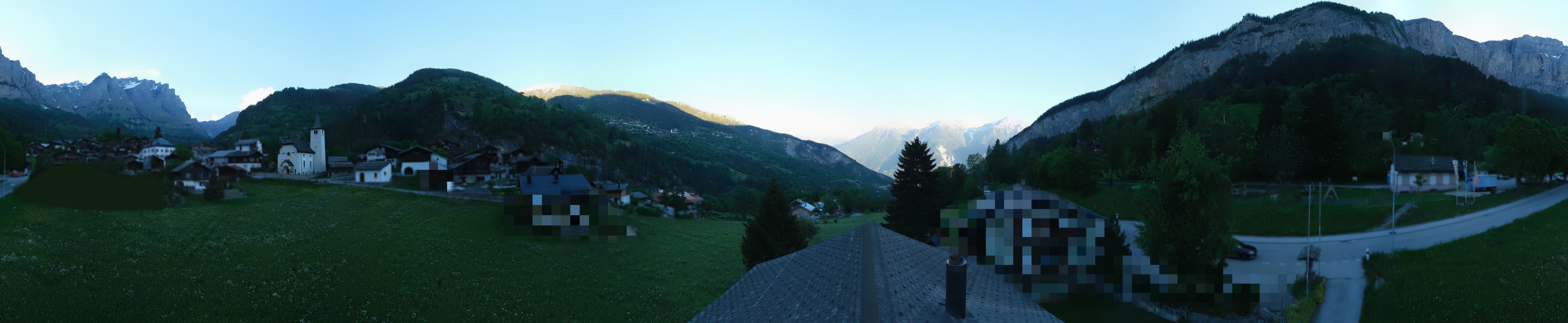 Archiv Foto Webcam Leukerbad: Dorf Inden