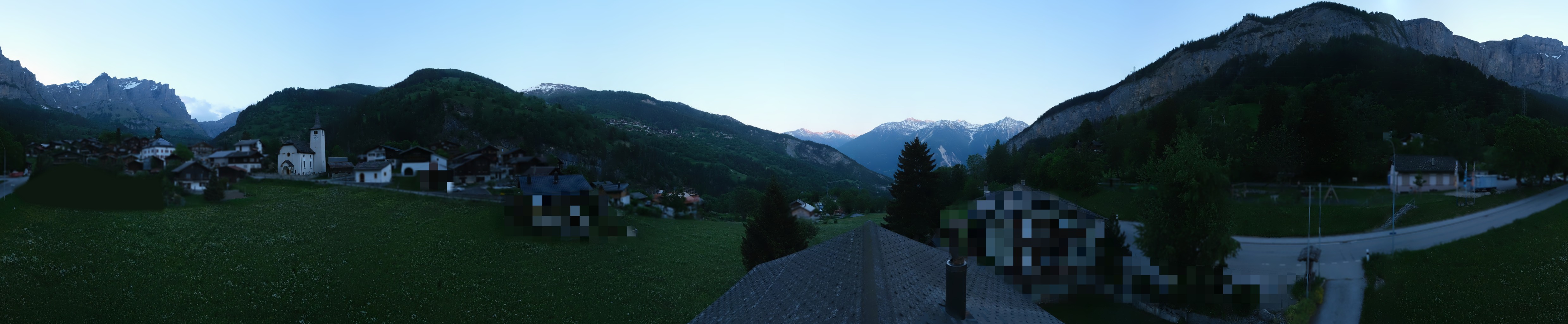 Archiv Foto Webcam Leukerbad: Dorf Inden