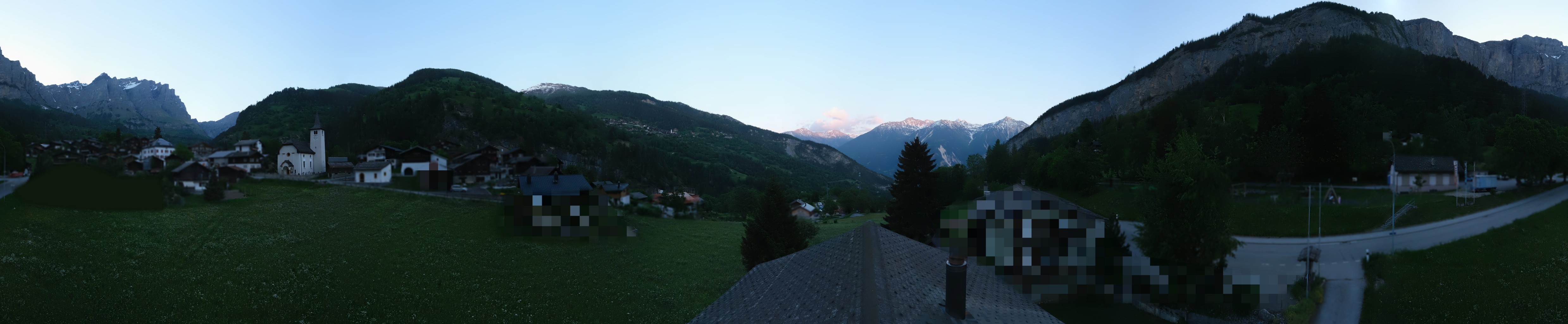 Archiv Foto Webcam Leukerbad: Dorf Inden