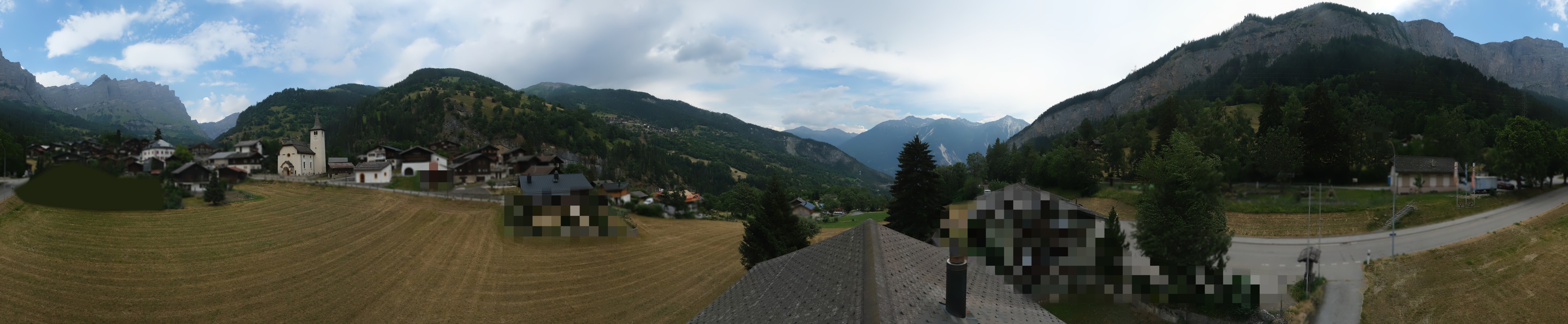 Archiv Foto Webcam Leukerbad: Dorf Inden