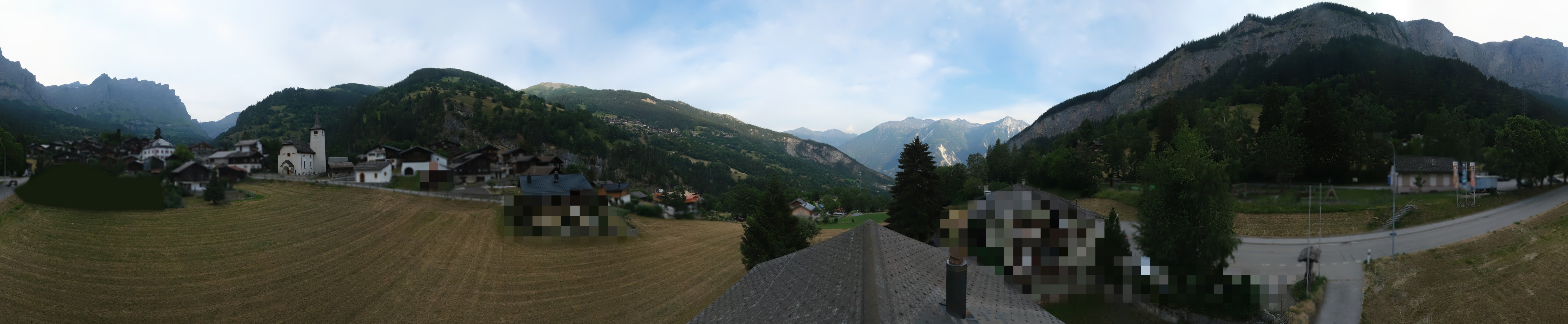 Archiv Foto Webcam Leukerbad: Dorf Inden