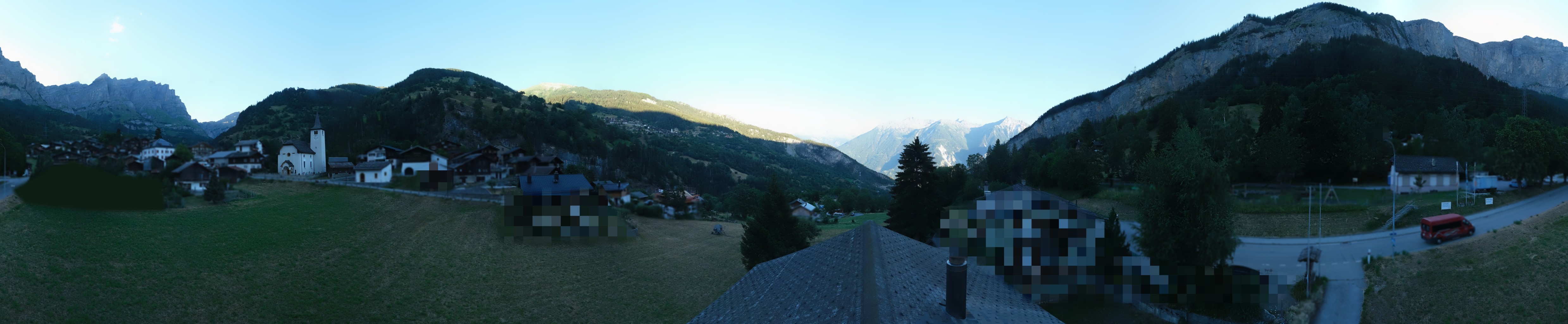Archiv Foto Webcam Leukerbad: Dorf Inden