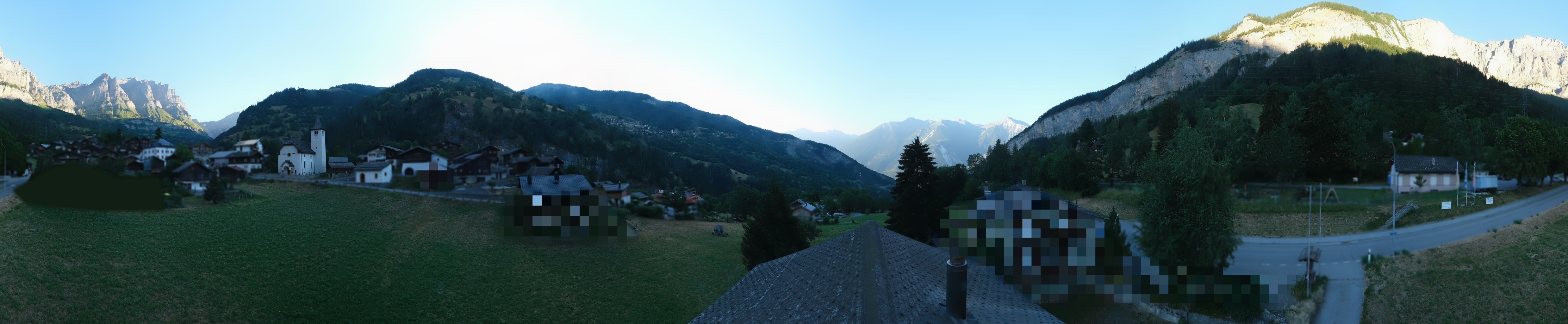 Archiv Foto Webcam Leukerbad: Dorf Inden
