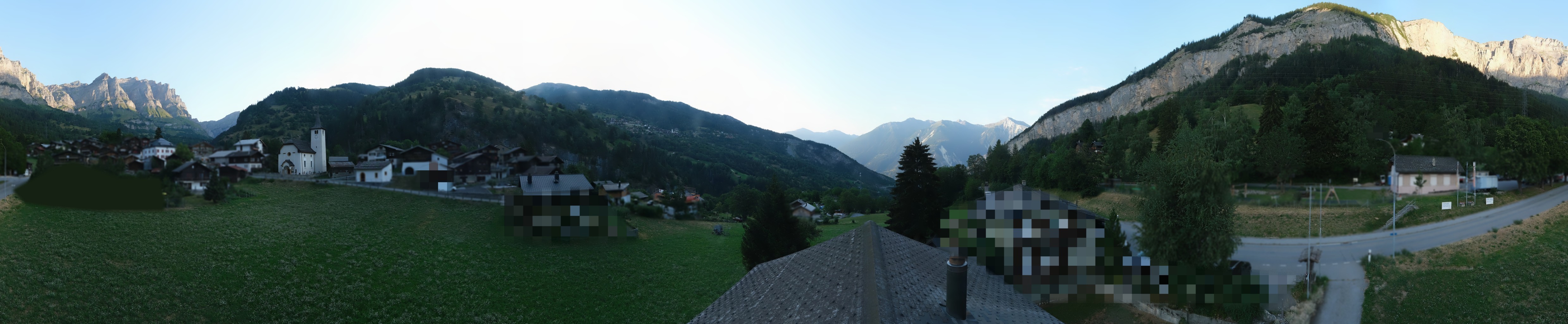 Archiv Foto Webcam Leukerbad: Dorf Inden