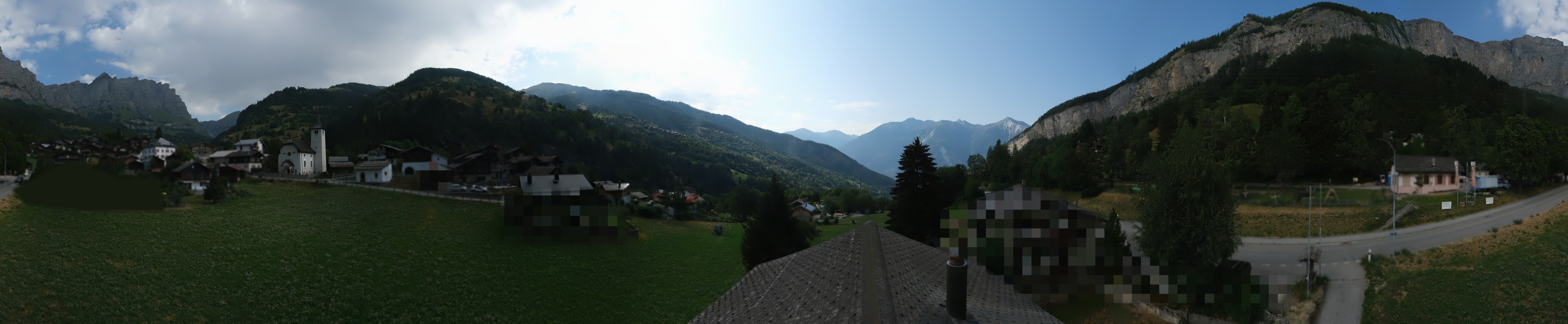 Archiv Foto Webcam Leukerbad: Dorf Inden