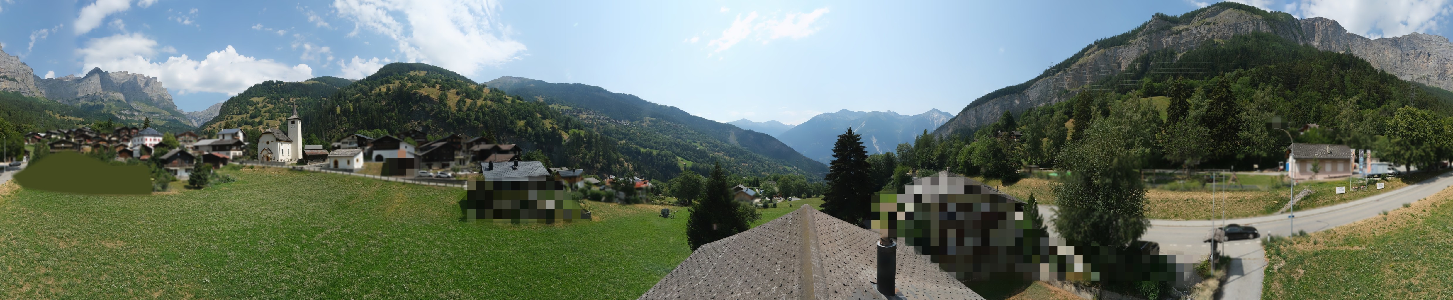 Archiv Foto Webcam Leukerbad: Dorf Inden