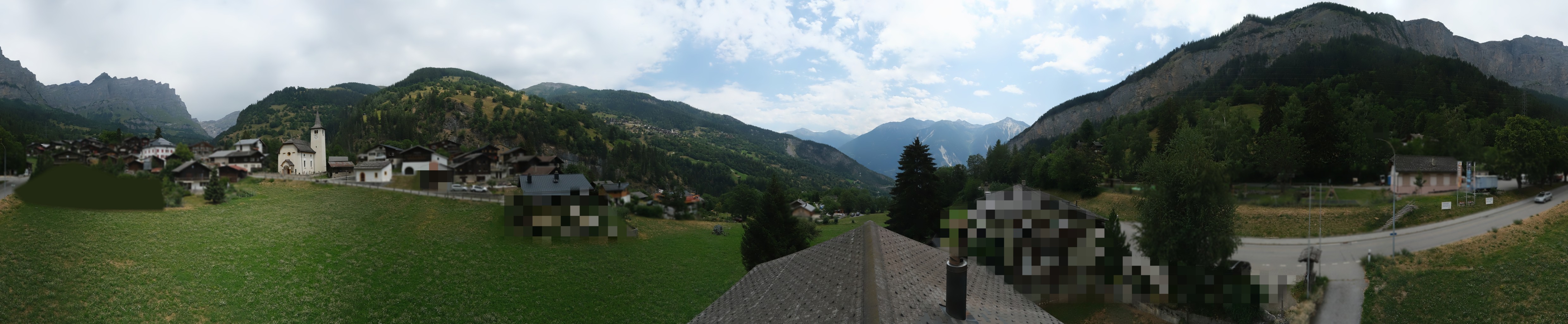 Archiv Foto Webcam Leukerbad: Dorf Inden