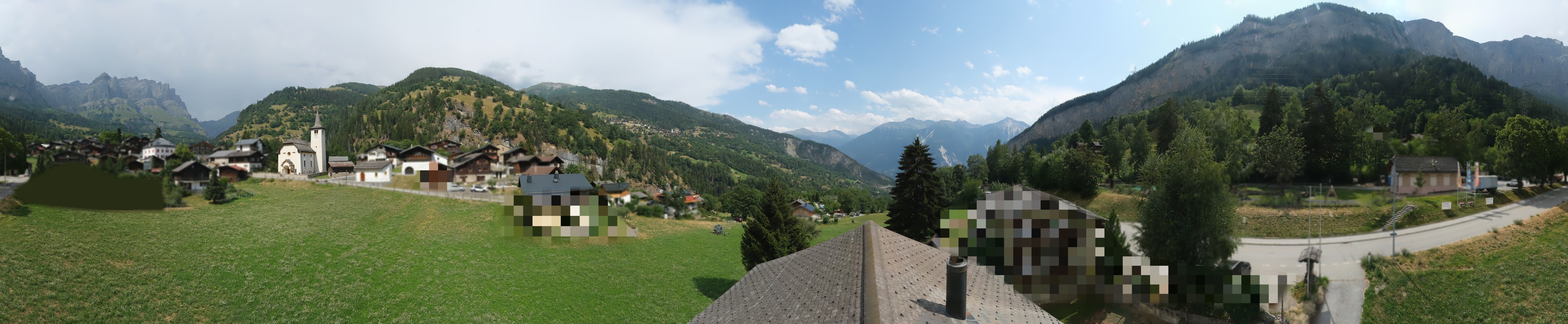 Archiv Foto Webcam Leukerbad: Dorf Inden