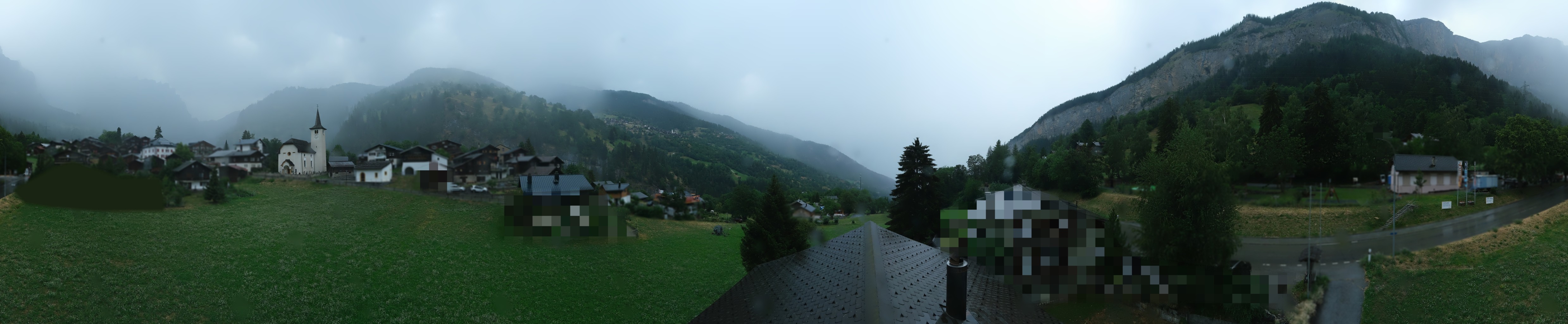 Archiv Foto Webcam Leukerbad: Dorf Inden