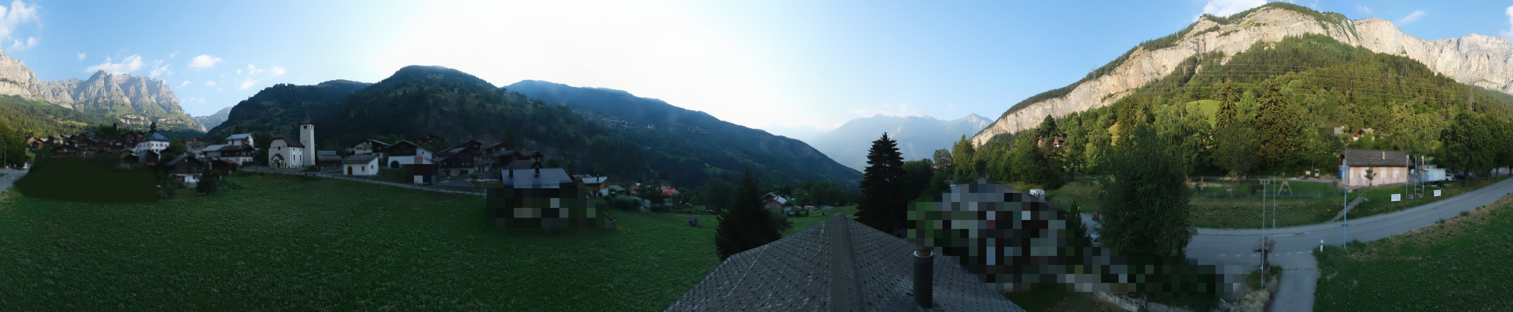 Archiv Foto Webcam Leukerbad: Dorf Inden