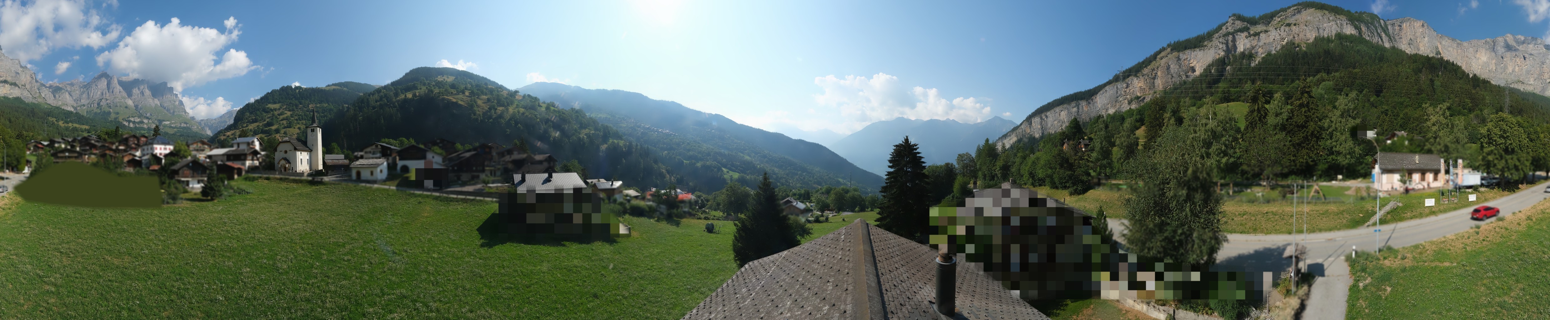 Archiv Foto Webcam Leukerbad: Dorf Inden
