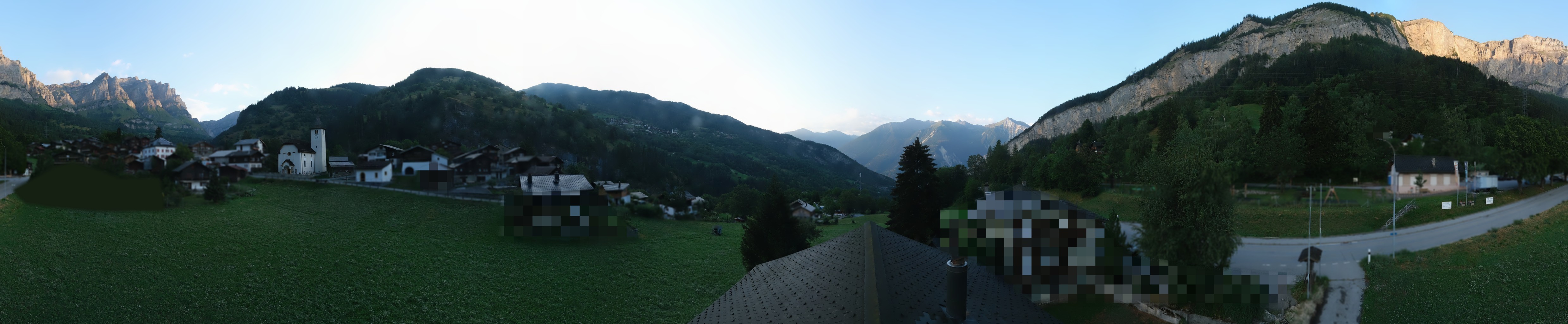 Archiv Foto Webcam Leukerbad: Dorf Inden