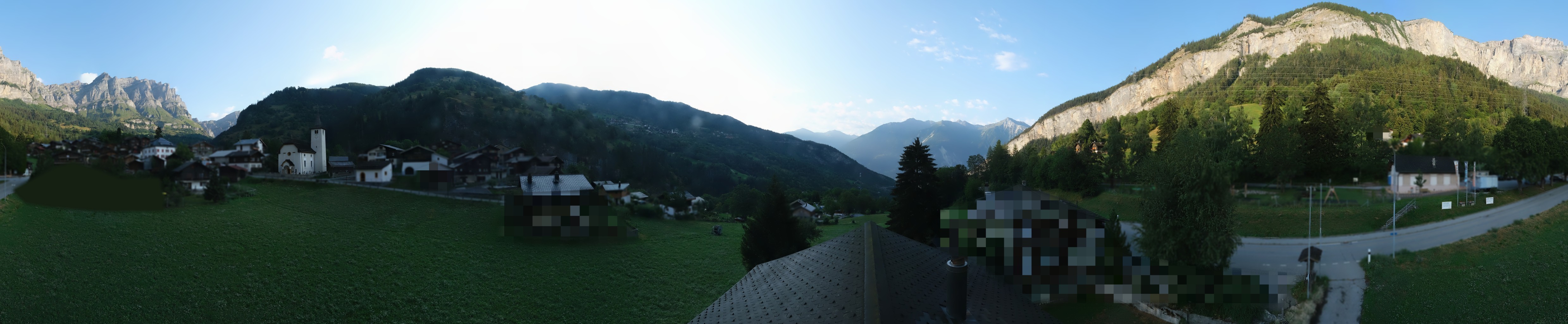 Archiv Foto Webcam Leukerbad: Dorf Inden
