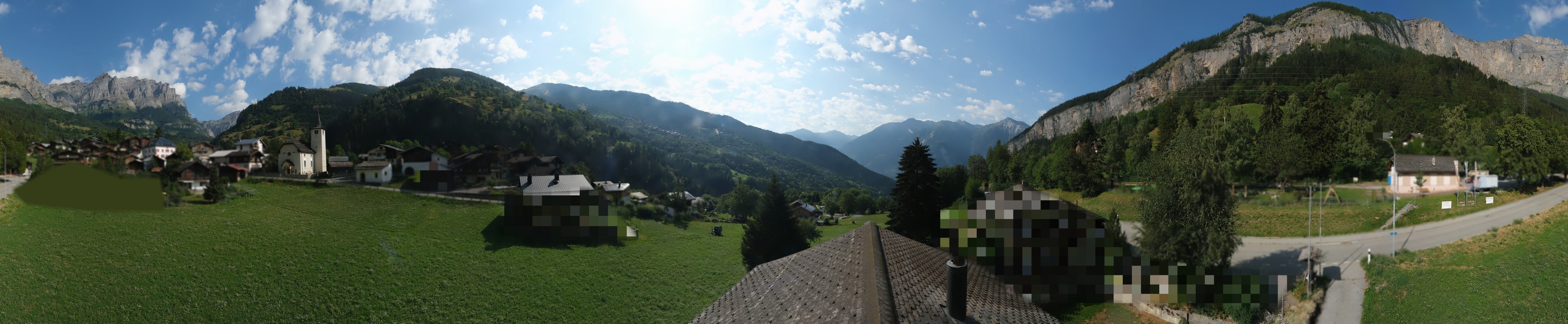 Archiv Foto Webcam Leukerbad: Dorf Inden