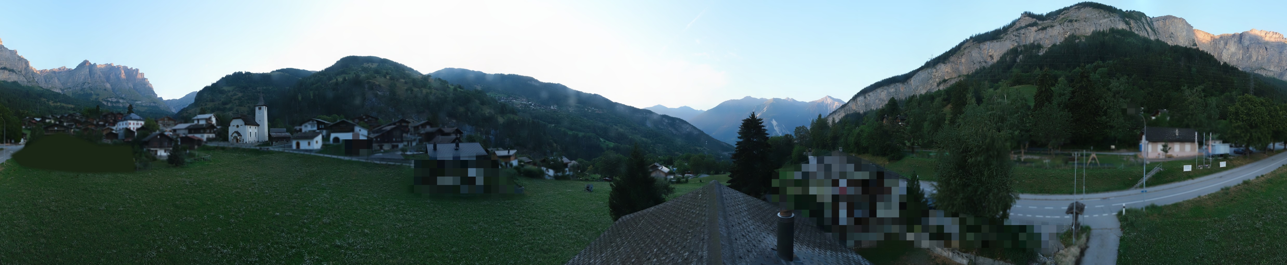 Archiv Foto Webcam Leukerbad: Dorf Inden