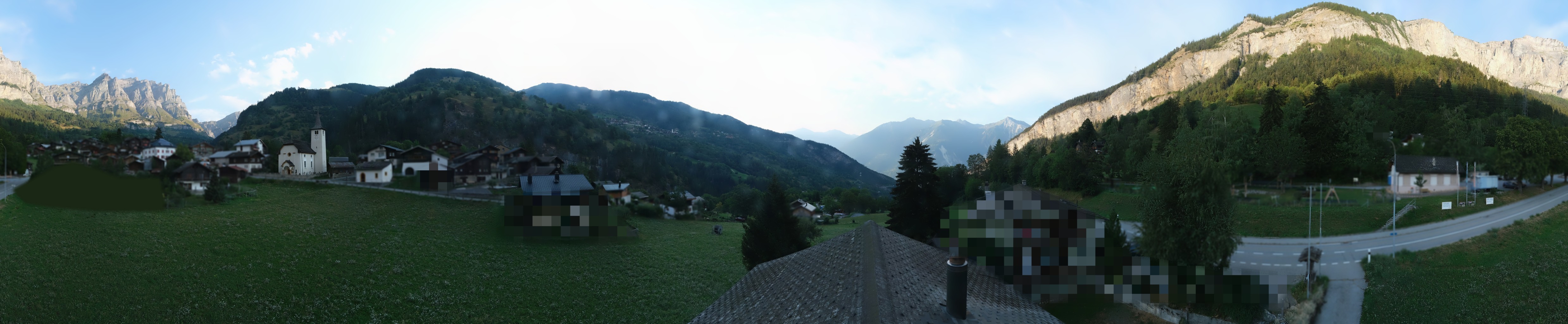 Archiv Foto Webcam Leukerbad: Dorf Inden