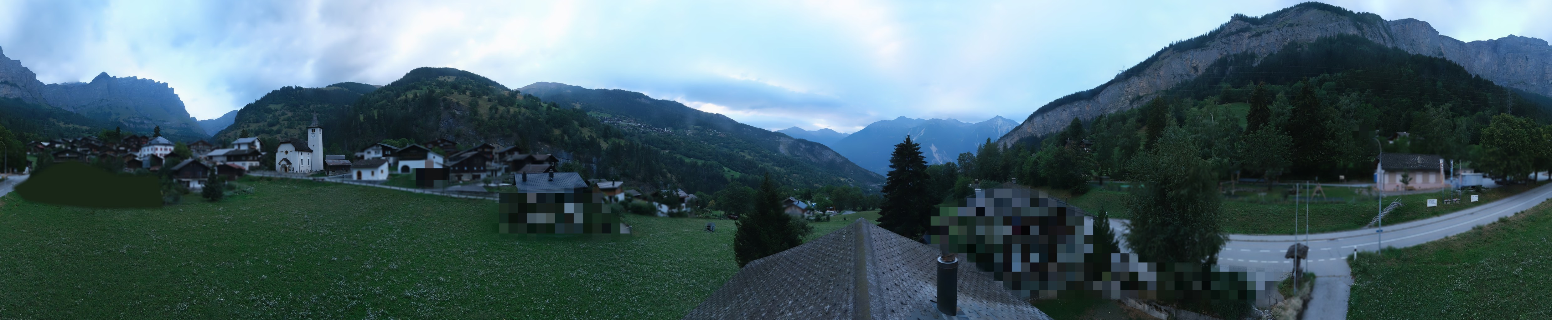 Archiv Foto Webcam Leukerbad: Dorf Inden