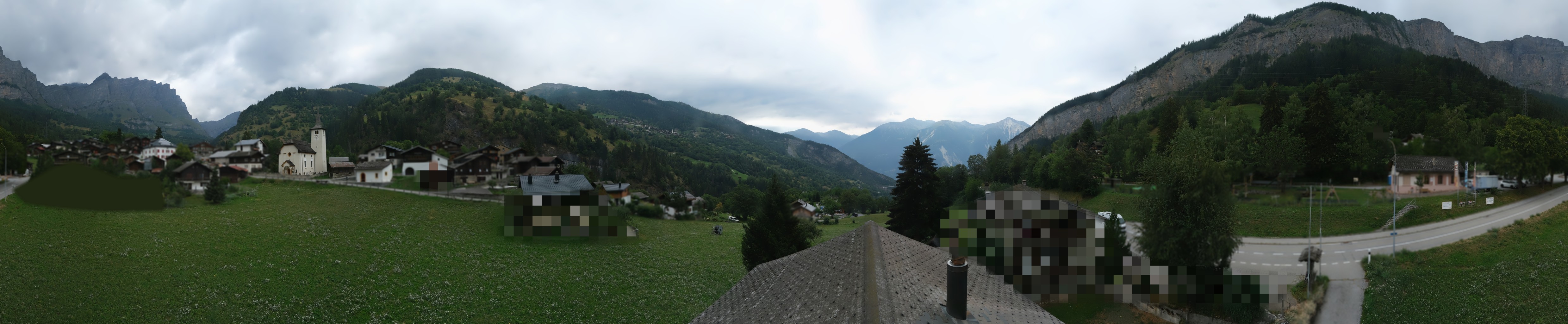 Archiv Foto Webcam Leukerbad: Dorf Inden