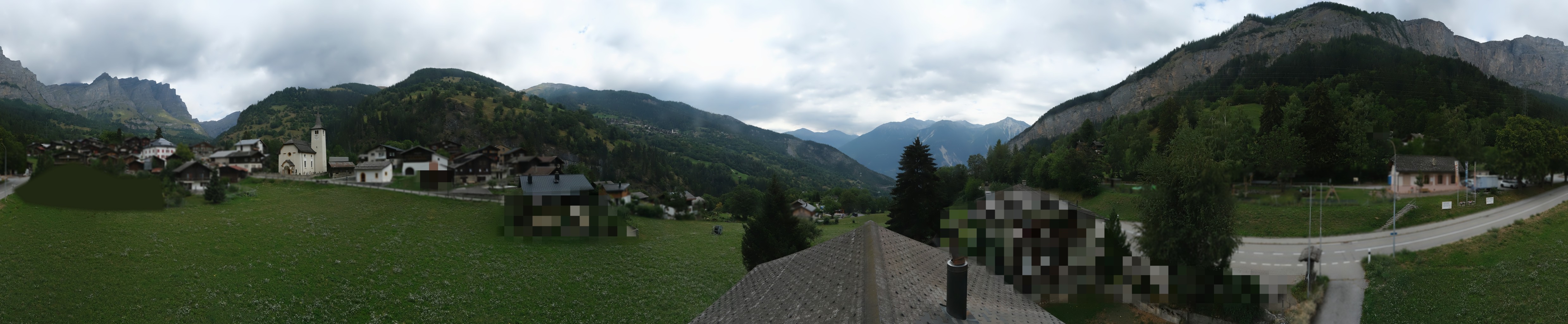 Archiv Foto Webcam Leukerbad: Dorf Inden