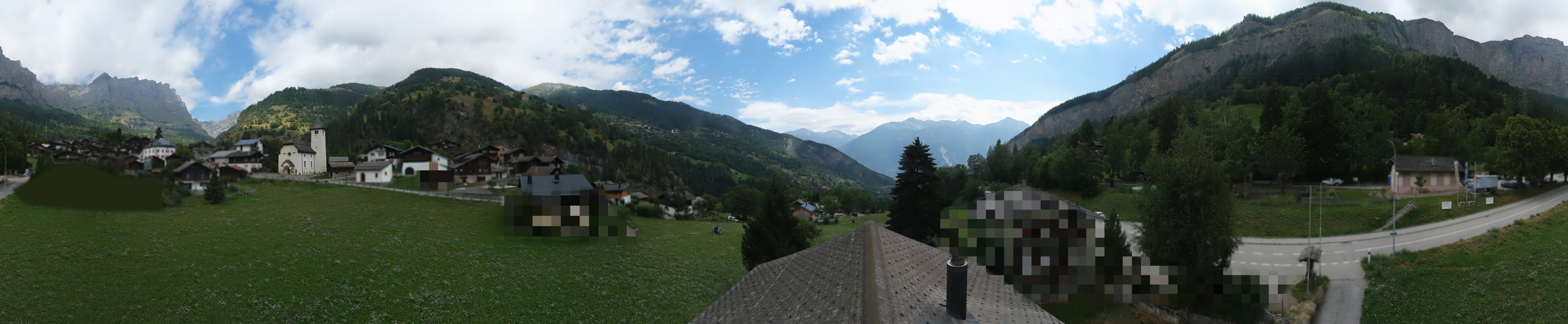 Archiv Foto Webcam Leukerbad: Dorf Inden