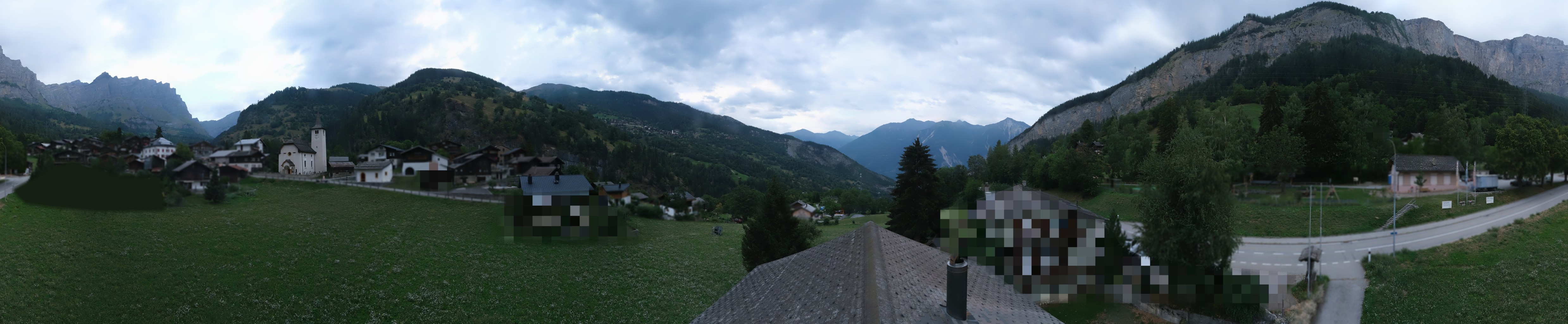 Archiv Foto Webcam Leukerbad: Dorf Inden