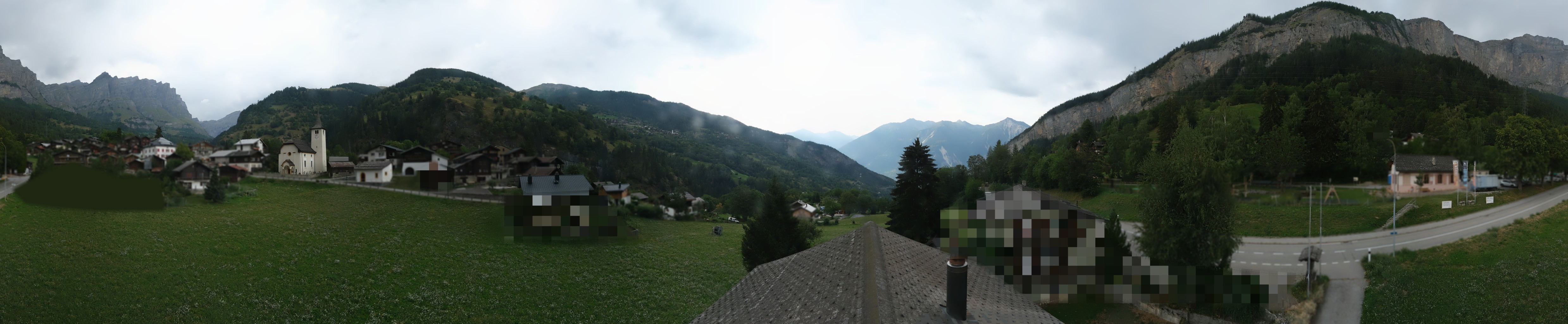 Archiv Foto Webcam Leukerbad: Dorf Inden