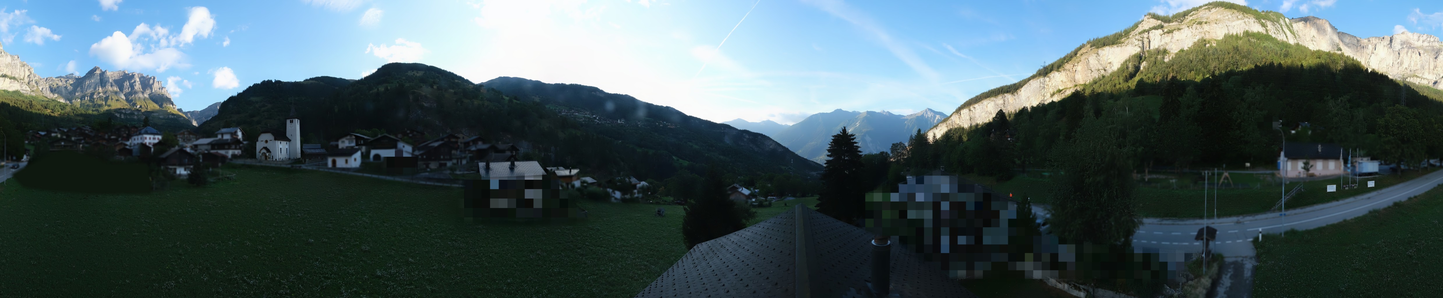 Archiv Foto Webcam Leukerbad: Dorf Inden