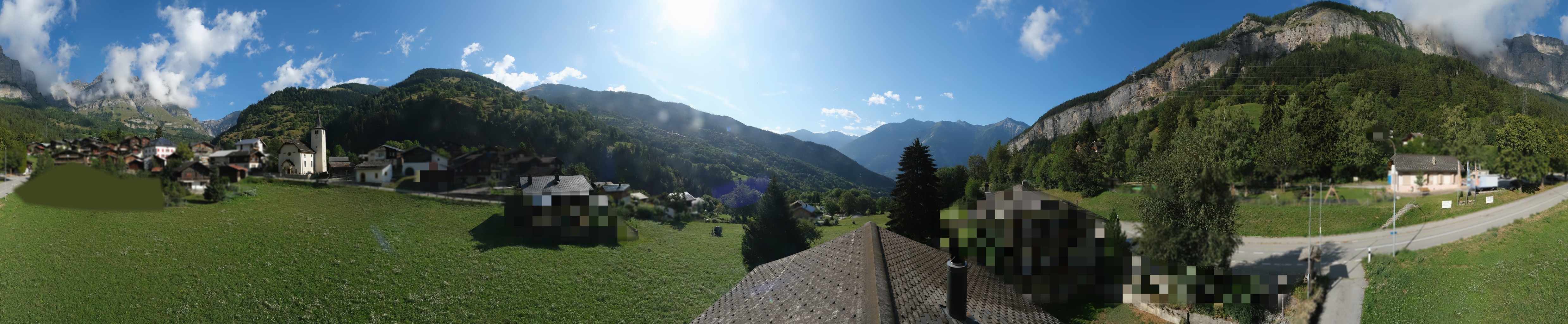 Archiv Foto Webcam Leukerbad: Dorf Inden