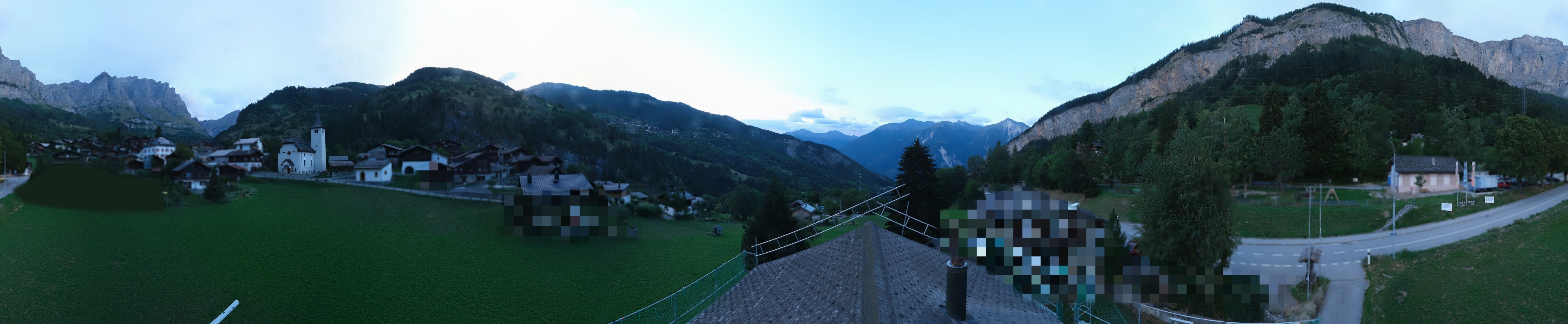 Archiv Foto Webcam Leukerbad: Dorf Inden