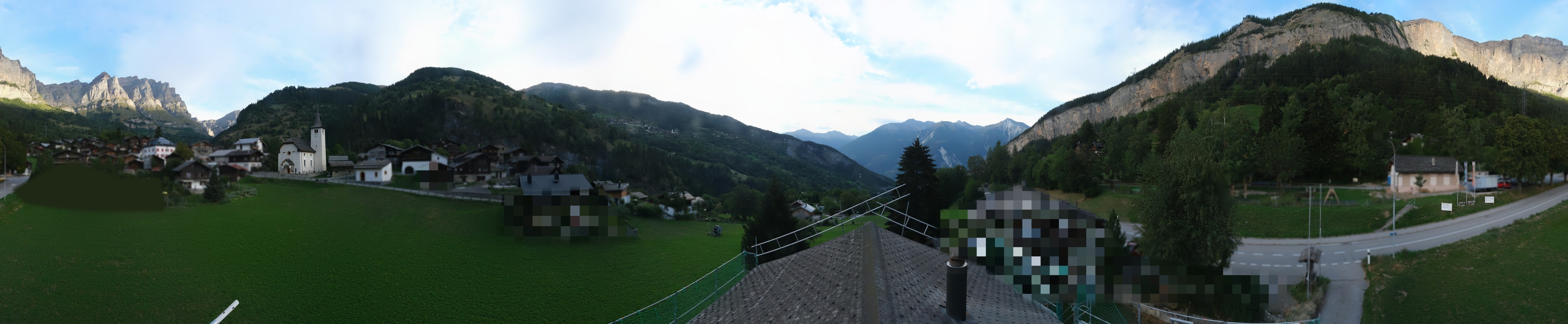 Archiv Foto Webcam Leukerbad: Dorf Inden