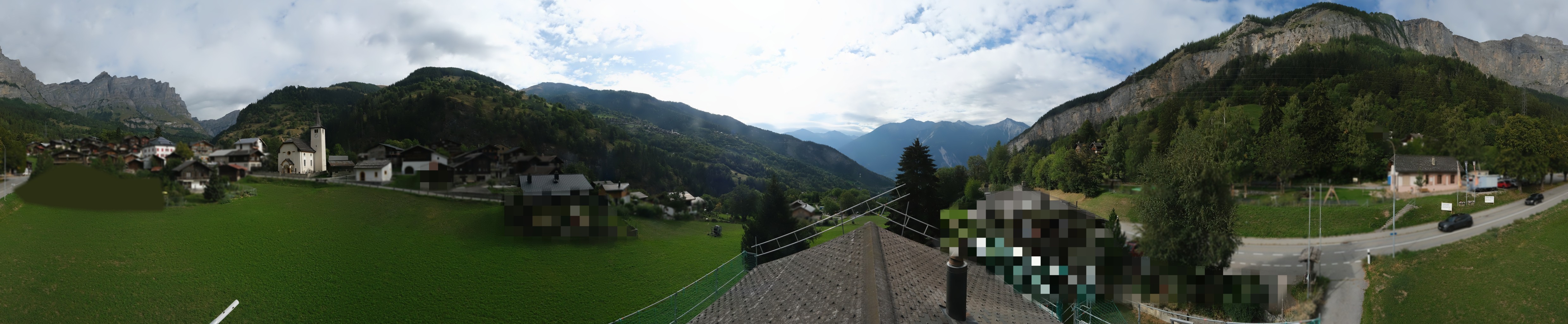 Archiv Foto Webcam Leukerbad: Dorf Inden