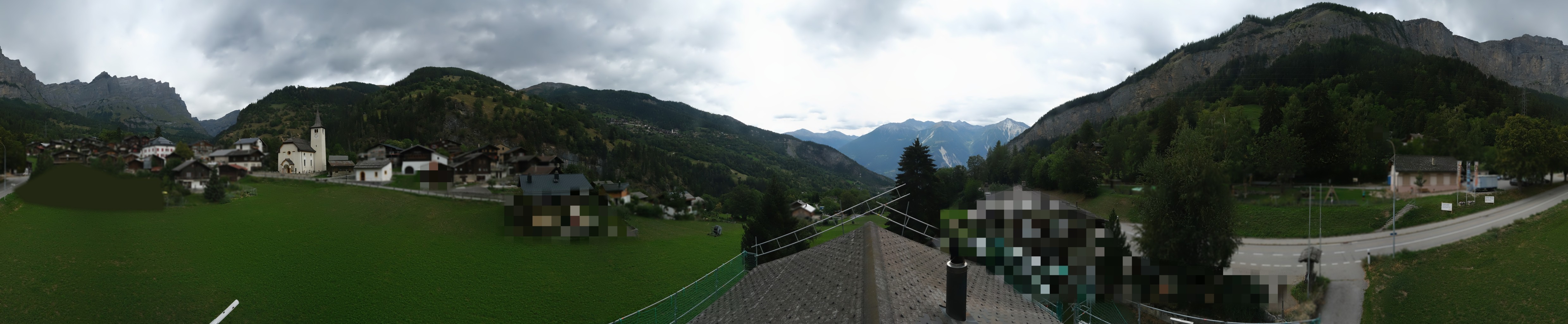 Archiv Foto Webcam Leukerbad: Dorf Inden