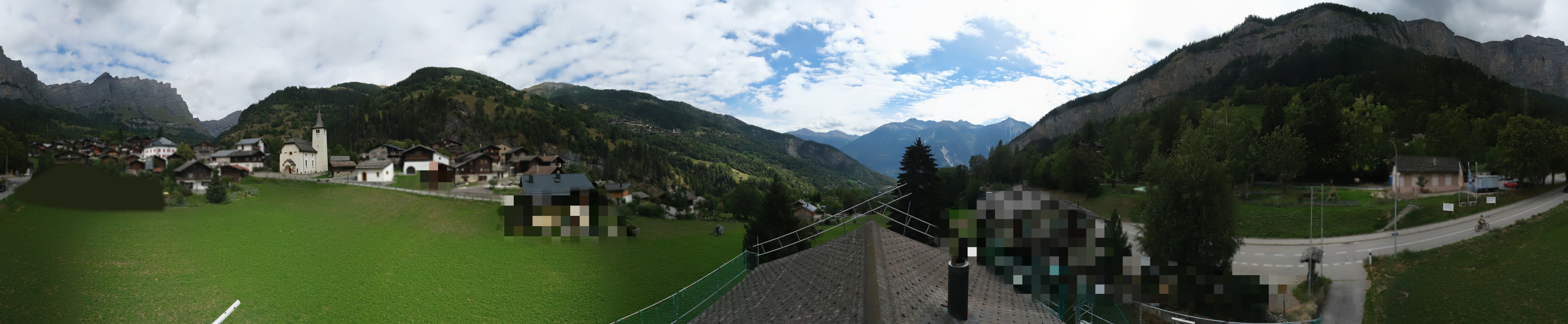 Archiv Foto Webcam Leukerbad: Dorf Inden
