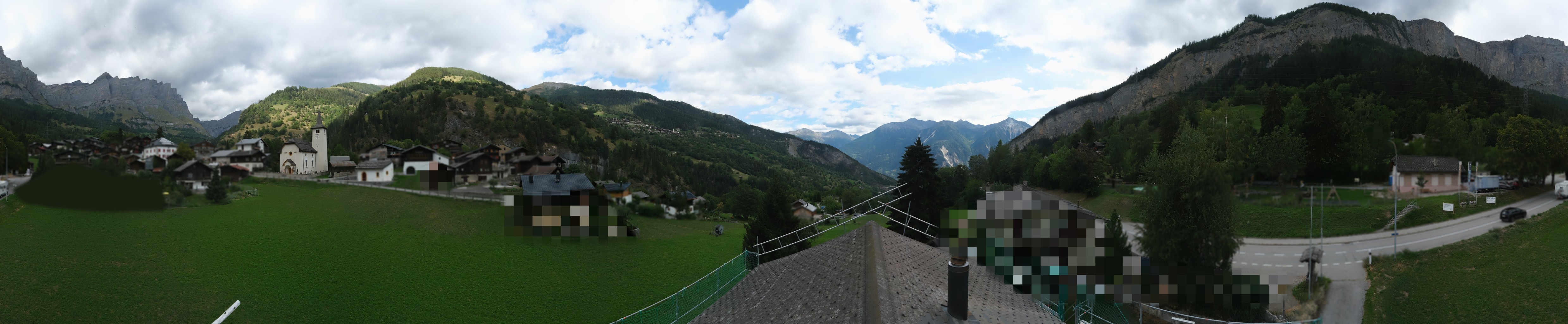 Archiv Foto Webcam Leukerbad: Dorf Inden