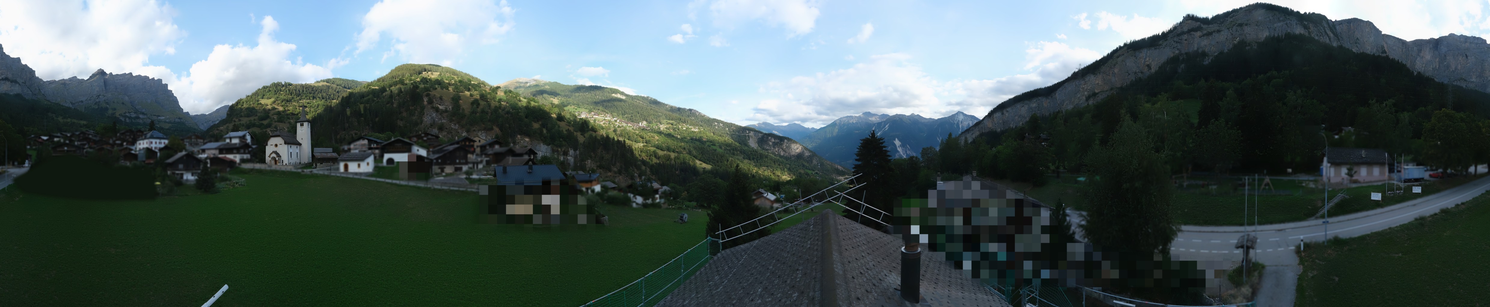 Archiv Foto Webcam Leukerbad: Dorf Inden
