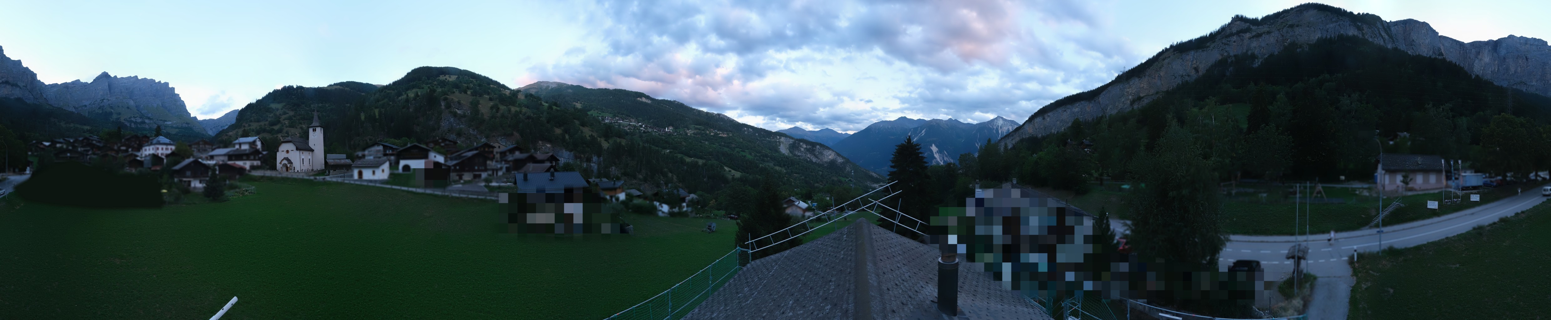 Archiv Foto Webcam Leukerbad: Dorf Inden