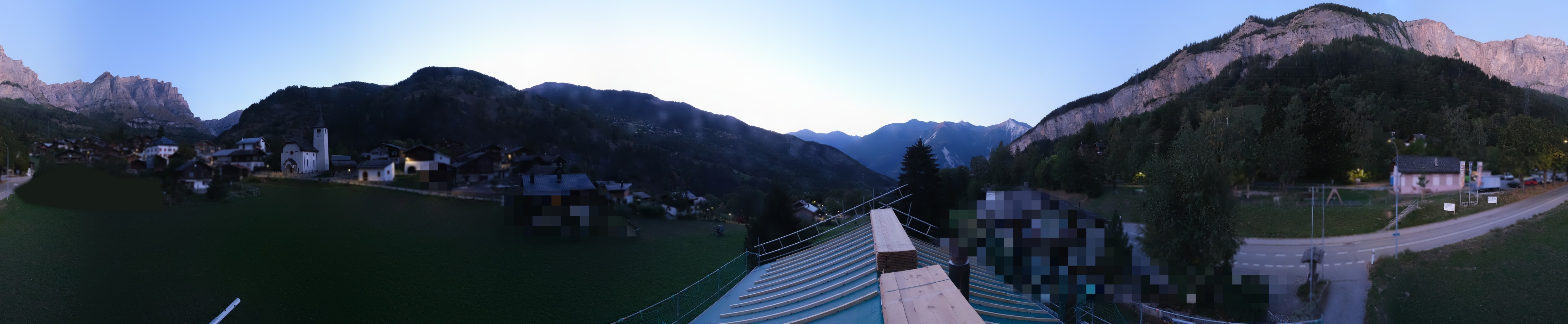 Archiv Foto Webcam Leukerbad: Dorf Inden