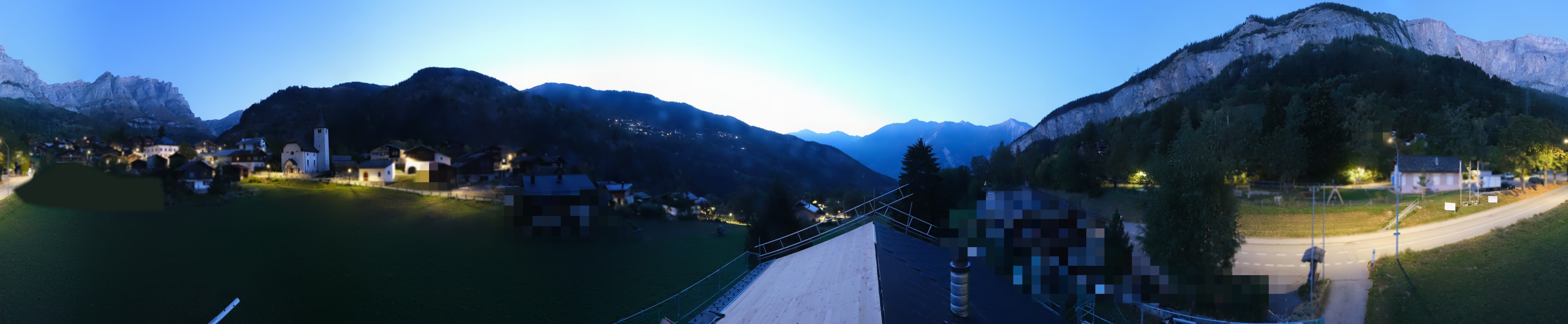 Archiv Foto Webcam Leukerbad: Dorf Inden