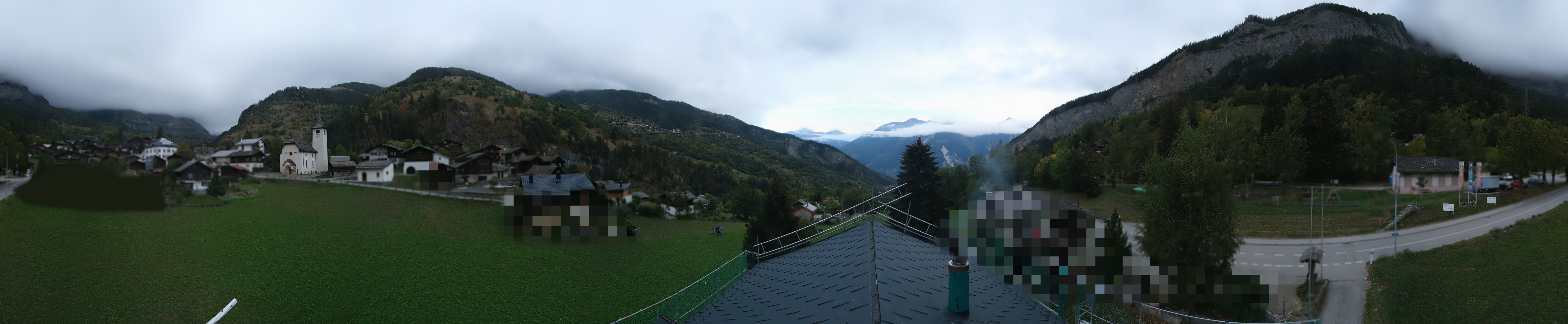 Archiv Foto Webcam Leukerbad: Dorf Inden